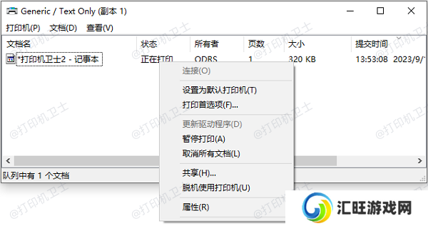 检查打印机状态和设置